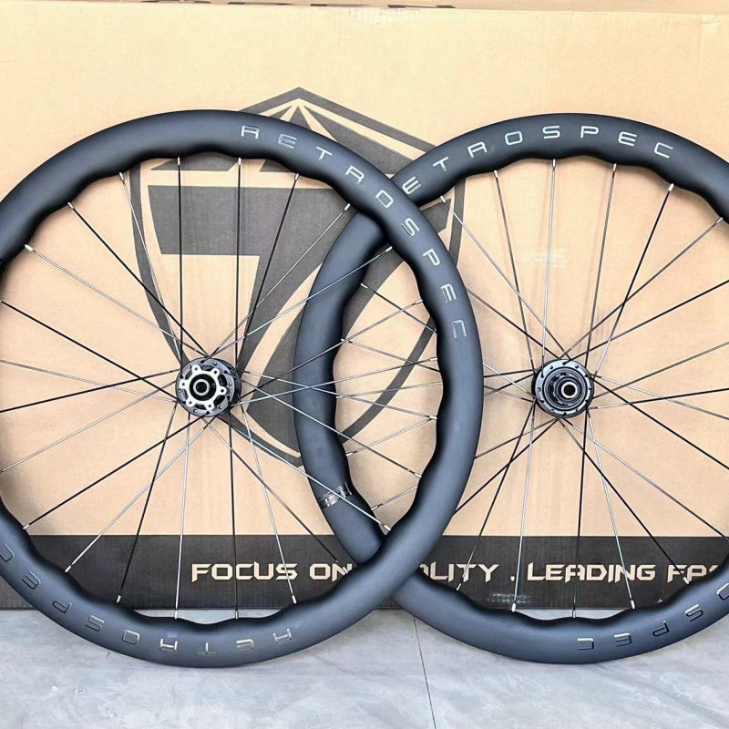 Paire de roues route carbone ondulée RS-H290 50 mm – vue 4
